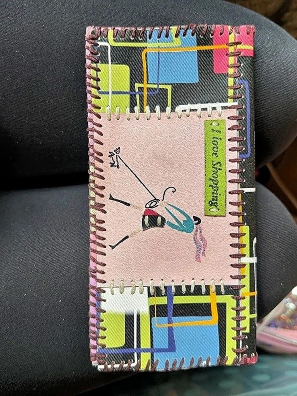 Multicolor Geometric Wallet